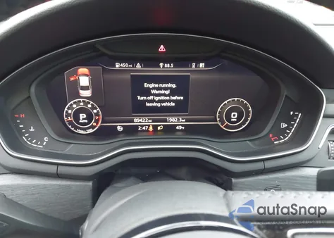 2017 Audi A4 2.0T Premium из США, поврежденный, VIN WAUFNAF45HN034281